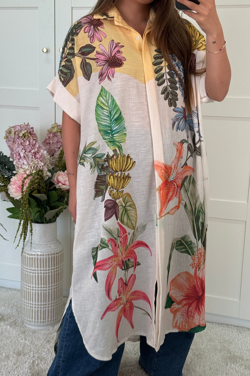 A-bee - Ariane Shirt Skjorte - Multicolor Skjorter