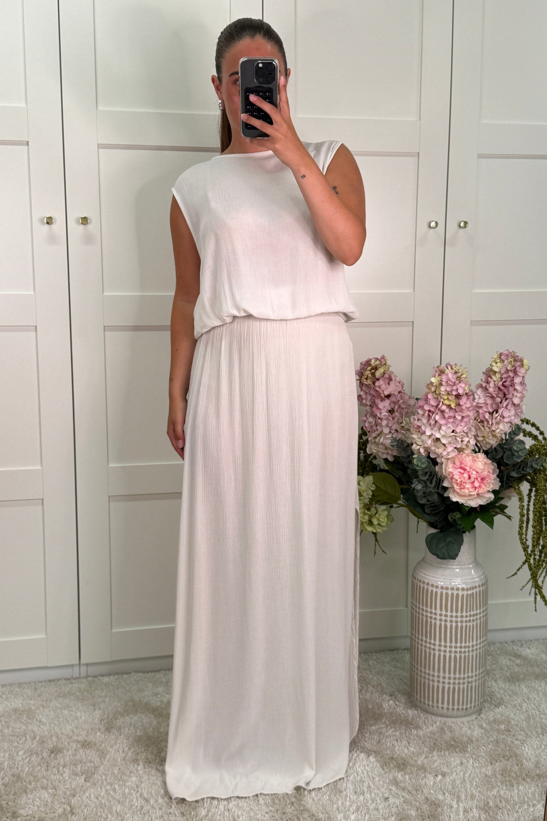 A-bee - Ava Top - Begie Jakker