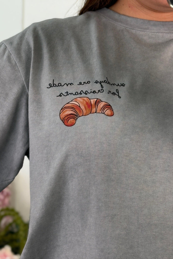 A-bee - Madison T-shirt T-shirt - Grey T-shirts