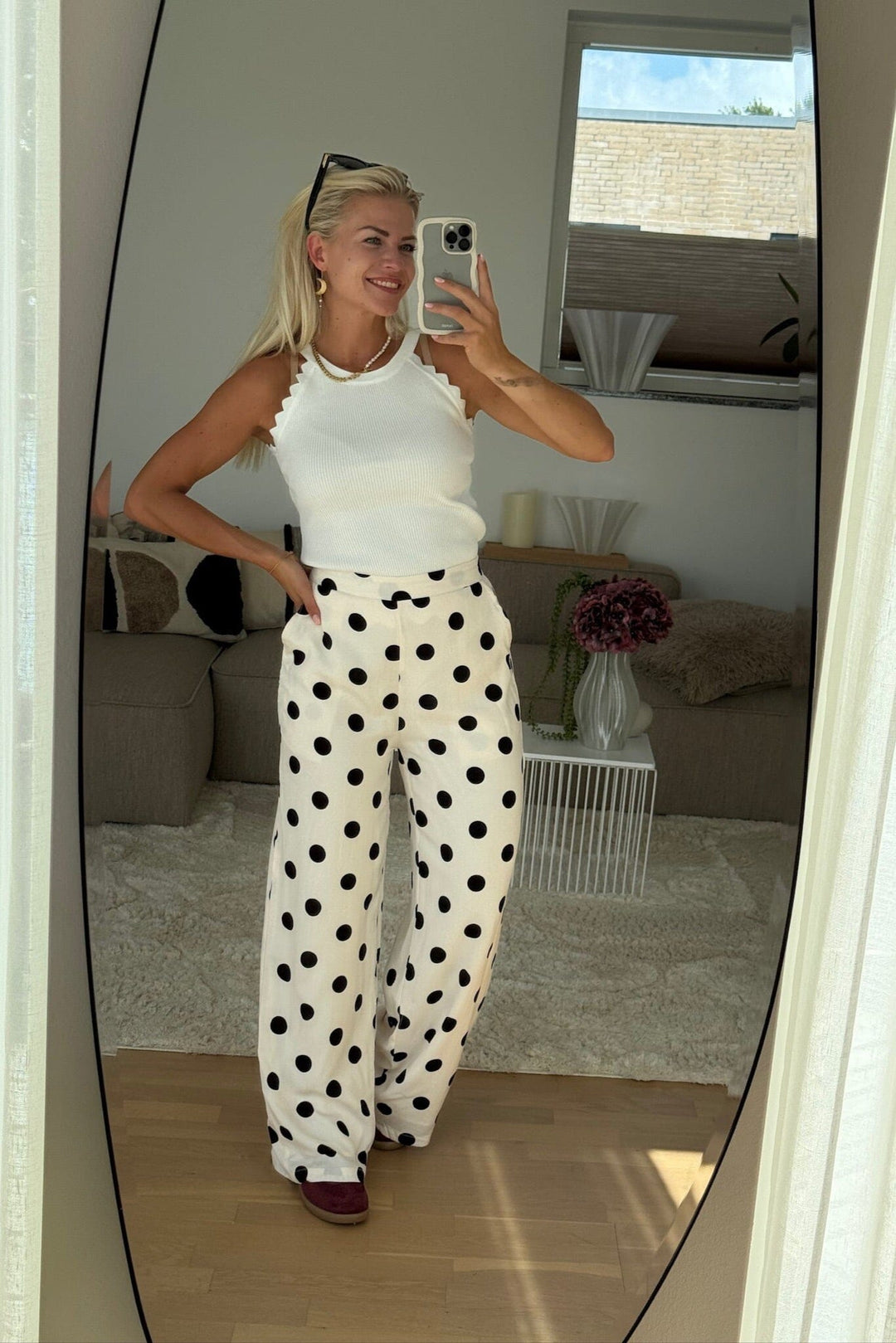 A-bee - Manon Top - White Toppe