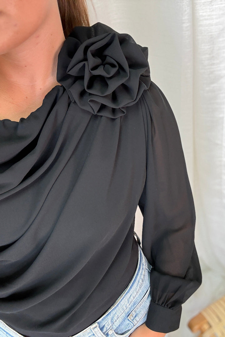 A-bee - Naomi Bodystocking - Black Bodystockings