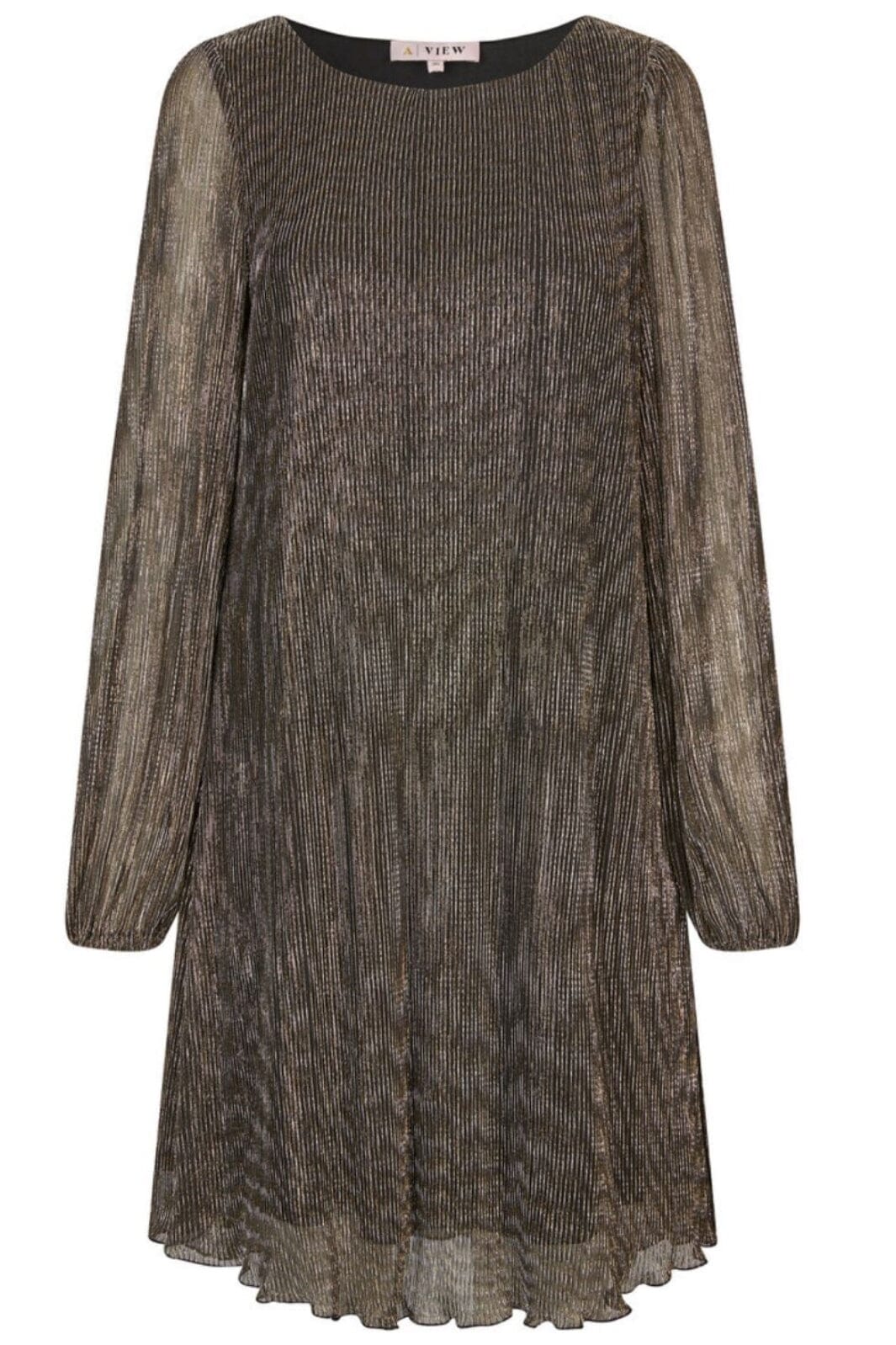 A-View - Fiba Dress - 060 Black/Gold