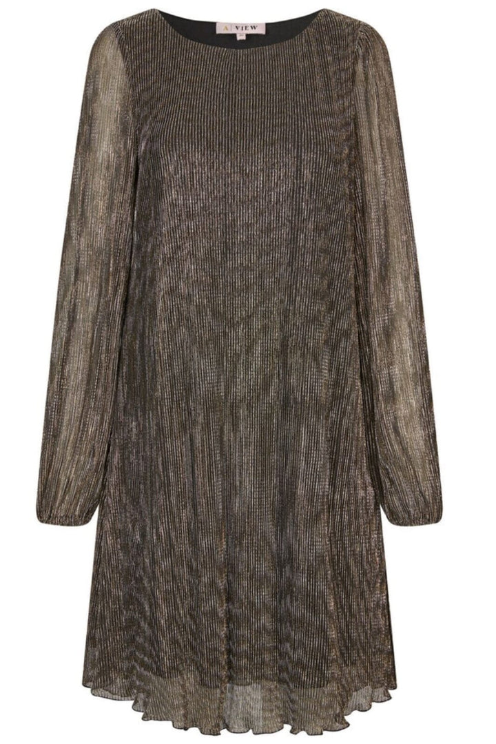 A-View - Fiba Dress - 060 Black/Gold