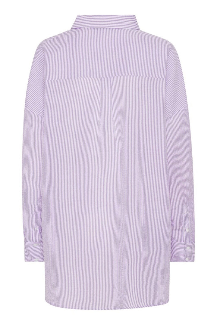A-View - Sonja Shirt - 116 Purple/White Skjorter