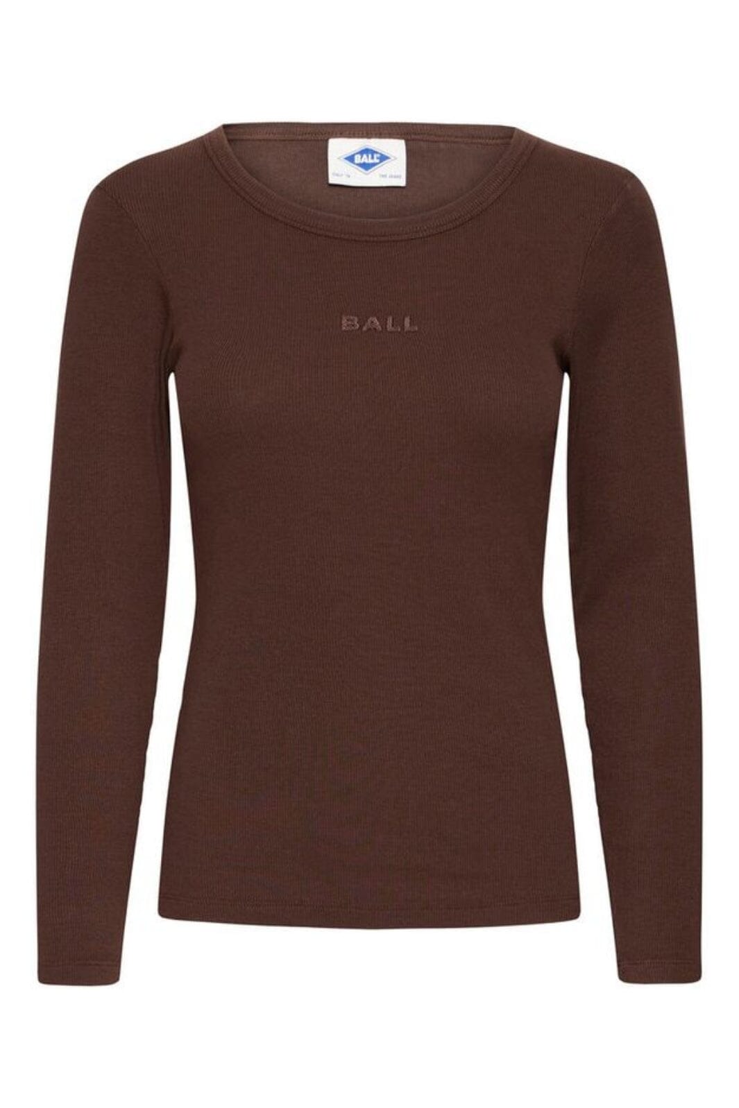 Ball - Baaltobelli Ls Tshirt 50405329 - 190915 - Coffee Bean