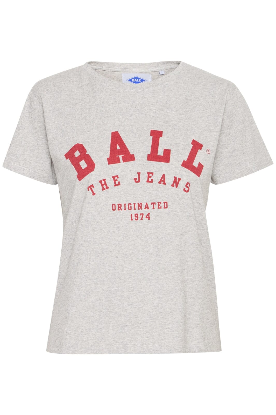 Ball - Bamaldini Tshirt - 204054 Medium Grey Melange T-shirts