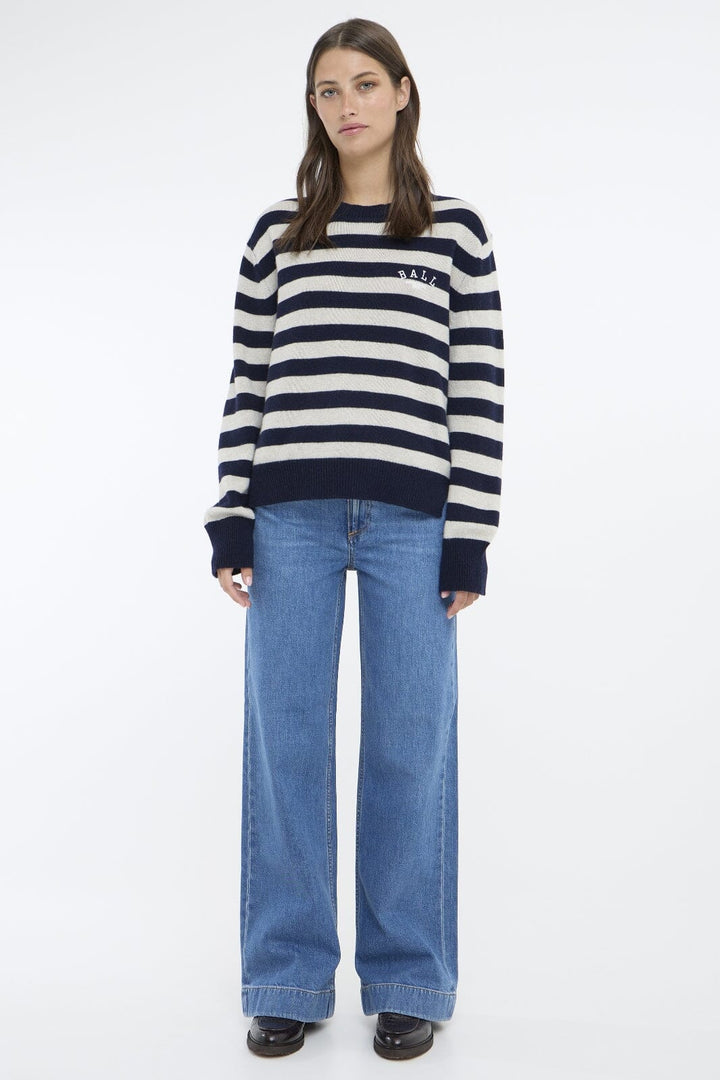 Ball - Tardelli Crewneck 50405129 - 205037 Skycaphain W. Birch Strip