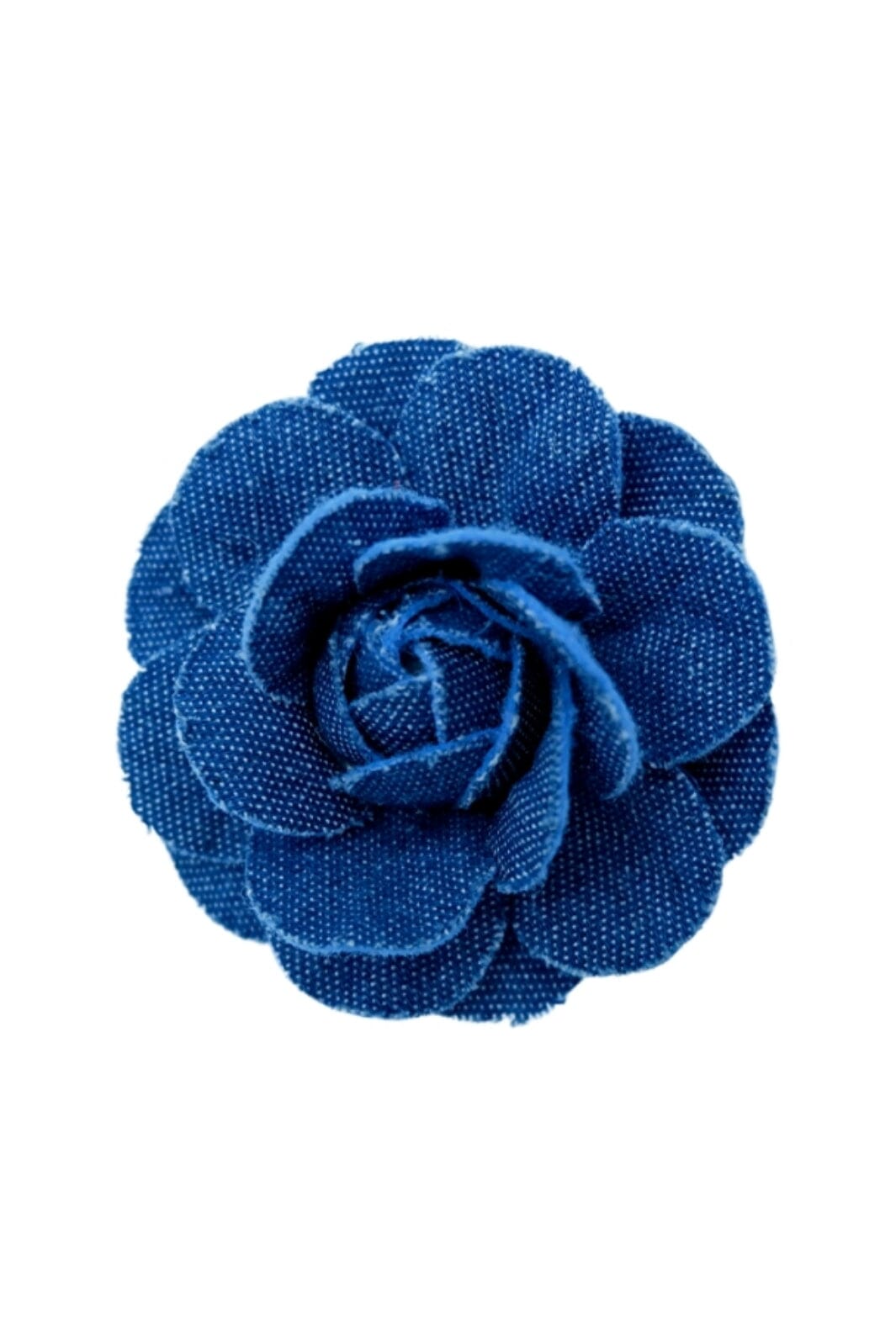 Black Colour - Bcdenim Small Flower Brooch - Denim