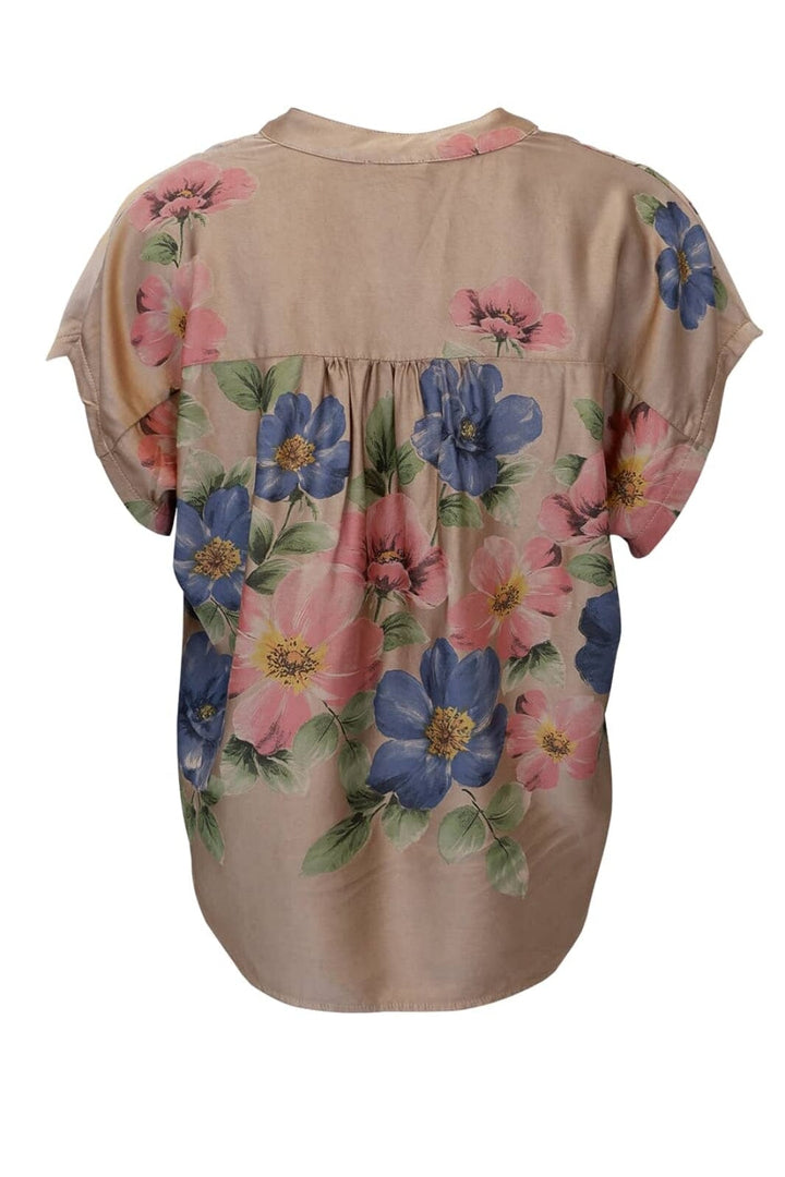 Black Colour - Bcemme S/S Blouse 40998 - Frappe