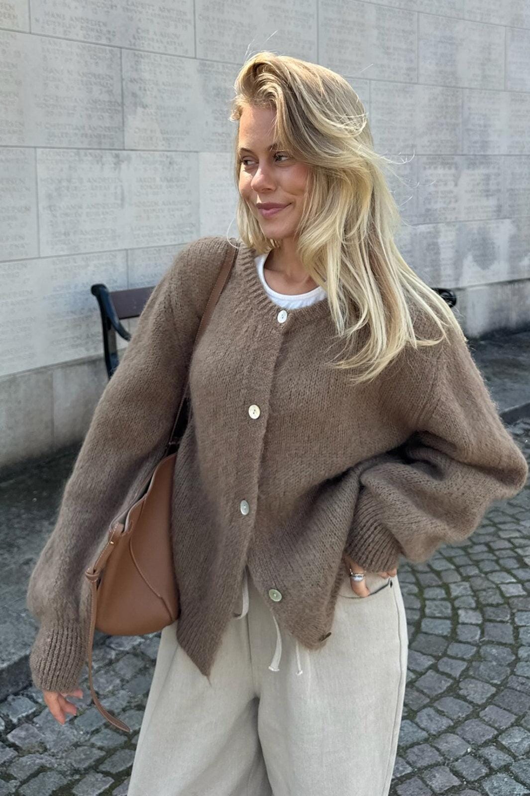 BYIC - Idaic Cardigan - camel Camel Cardigans