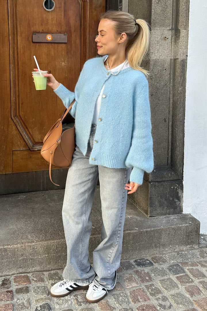 BYIC - Idaic Cardigan - lblue Light Blue