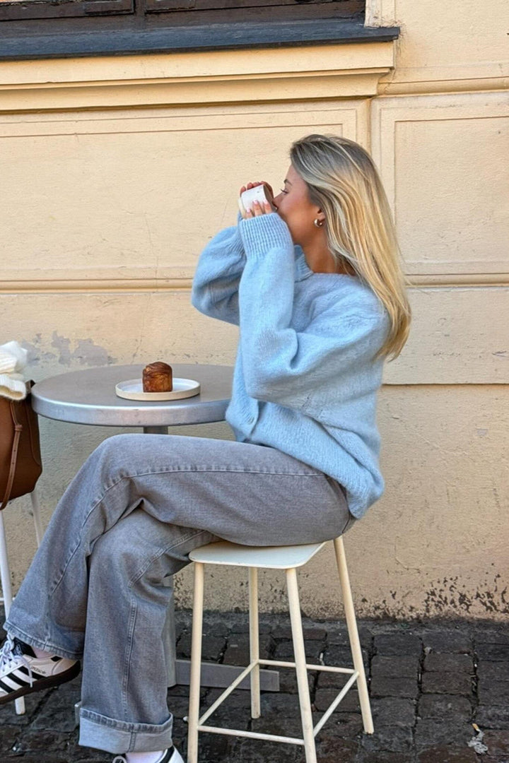 BYIC - Idaic Cardigan - lblue Light Blue