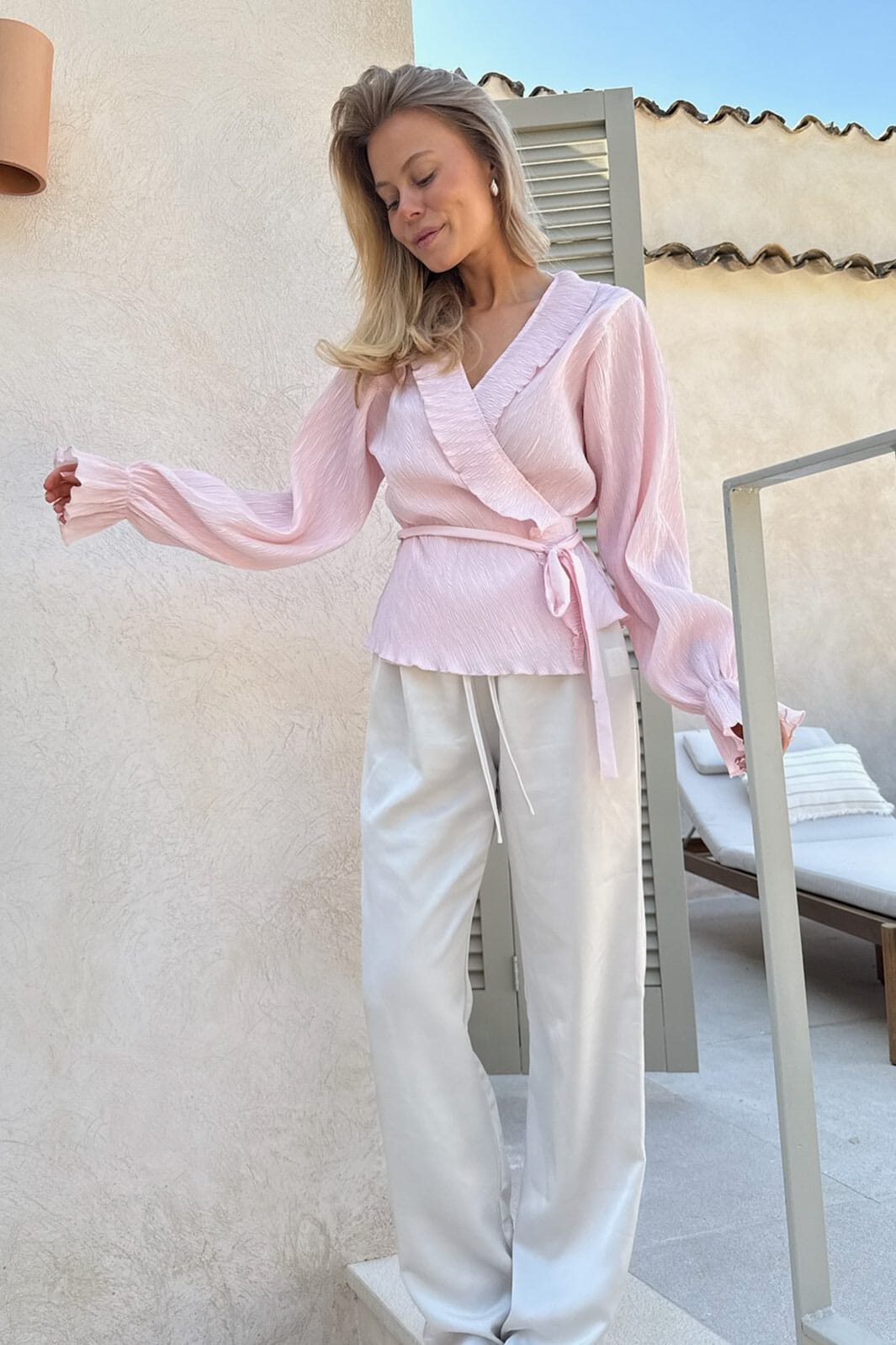 BYIC - Josefineic Wrap Shirt A23974 - Light Pink