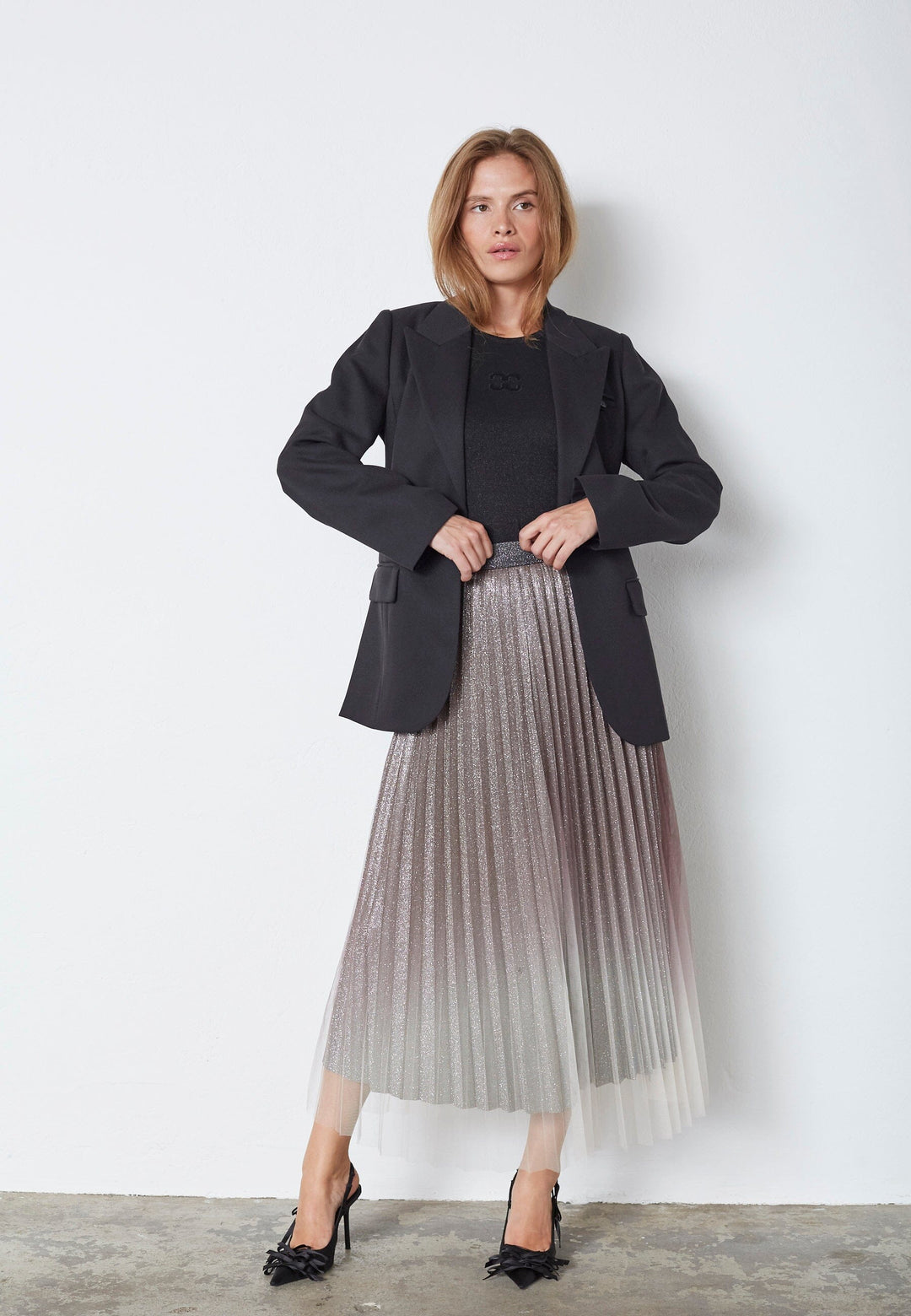 Co´Couture - Almiracc Fitted Blazer 30365 - 96 - Black Blazere