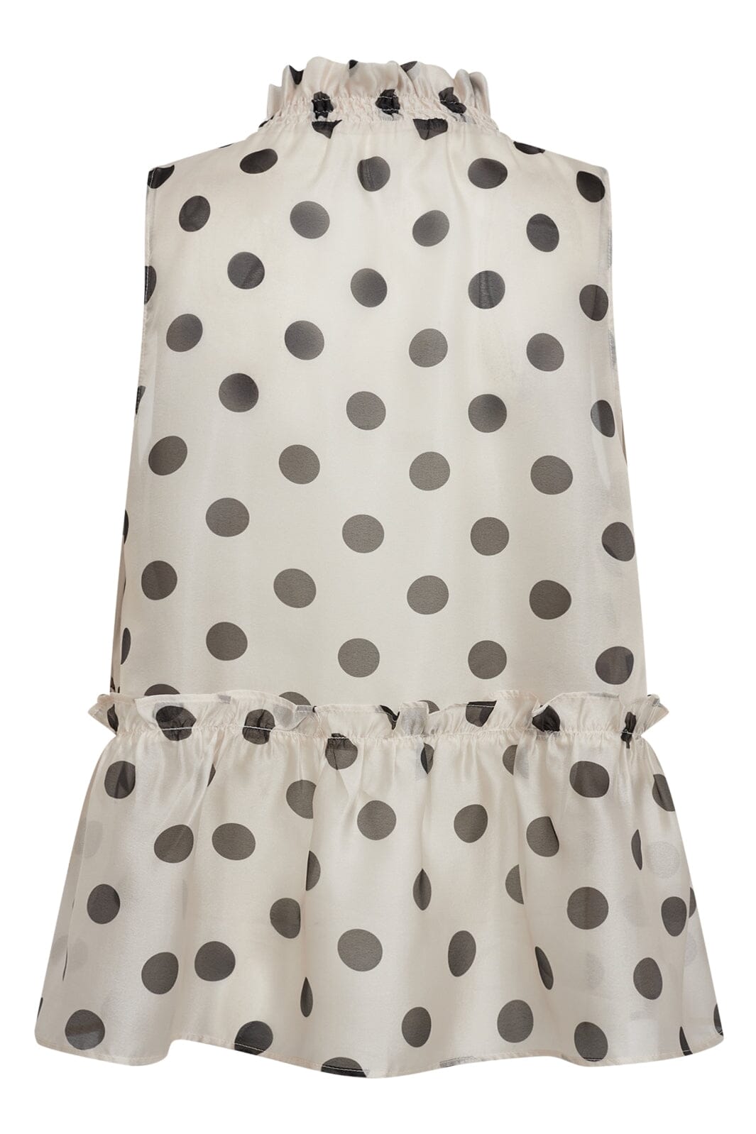 Co´couture - Drewcc Dot Halterneck Top - 96 Black Toppe