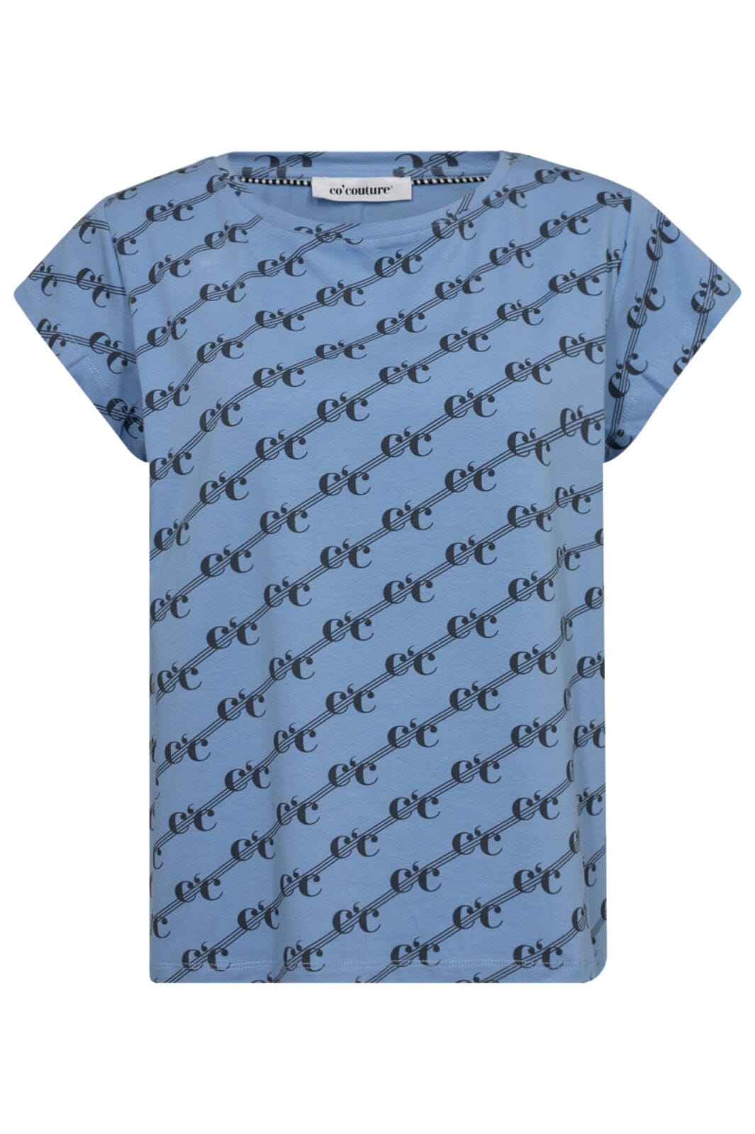Co´couture - Logolinecc Ss Tee 33094 - 23 Pale Blue