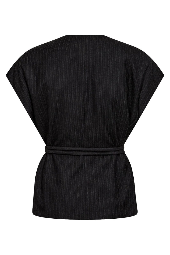 Co´Couture - Maggiecc Wrap Top 35857 - 96 - Black