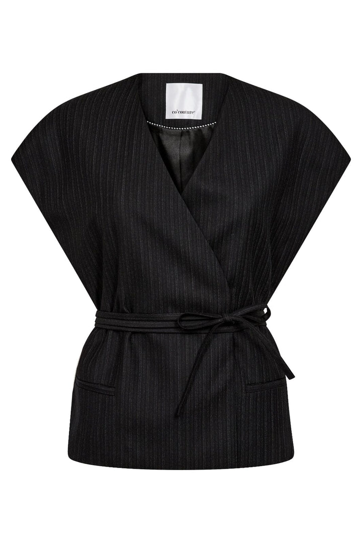 Co´Couture - Maggiecc Wrap Top 35857 - 96 - Black