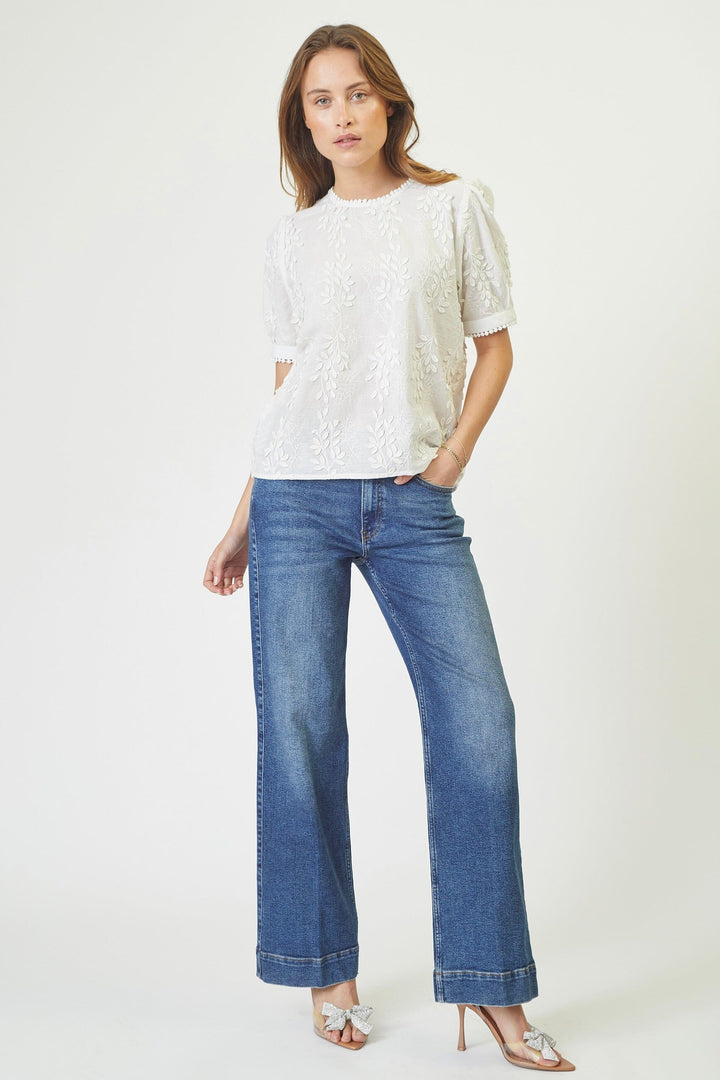 Co´Couture - Nessacc Top 35824 - 11 - Off White Skjorter