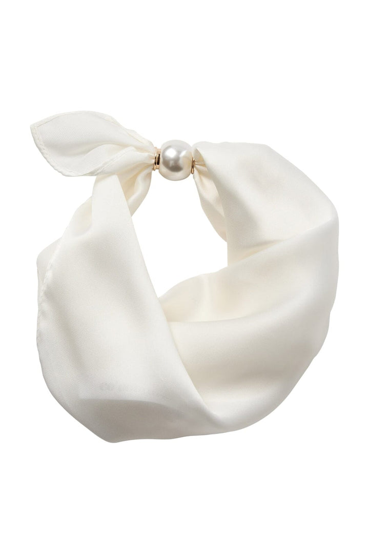 Co´Couture - Pearlcc Scarf 39069 - 11 - Off White
