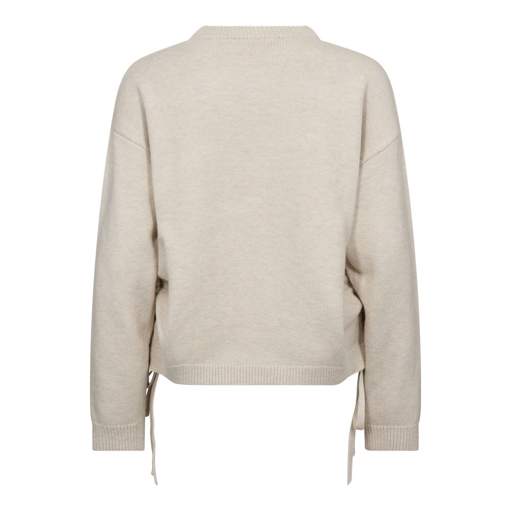 Co´Couture - Rowcc String Knit 32240 - 4021 - Ivory Strikbluser