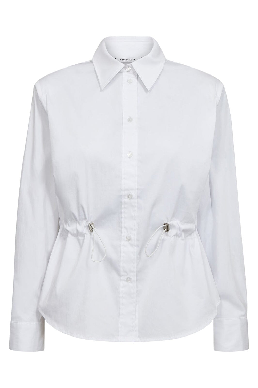 Co´Couture - Sannacc Tie Waist Shirt 35893 - 4000 - White
