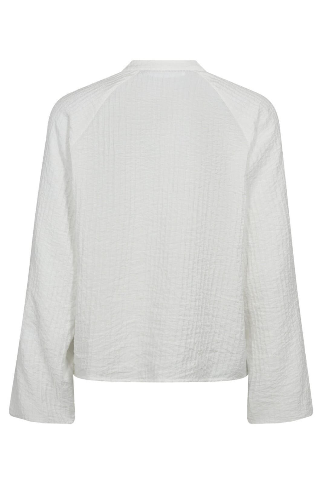 Co´Couture - Shinacc Lace V-Shirt 35923 - 11 - Off White