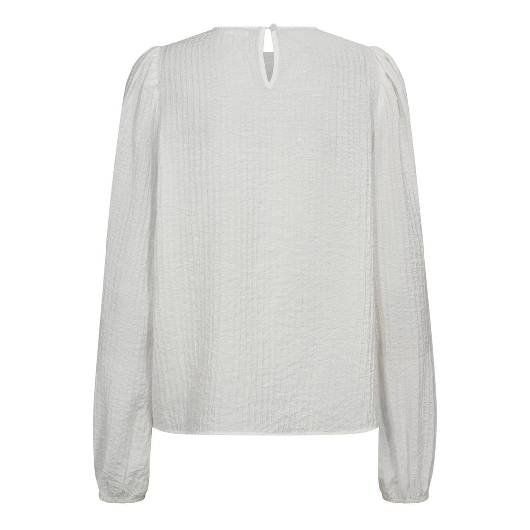 Co´Couture - Shinacc Pintuck Blouse 35921 - 11 - Off White Bluser