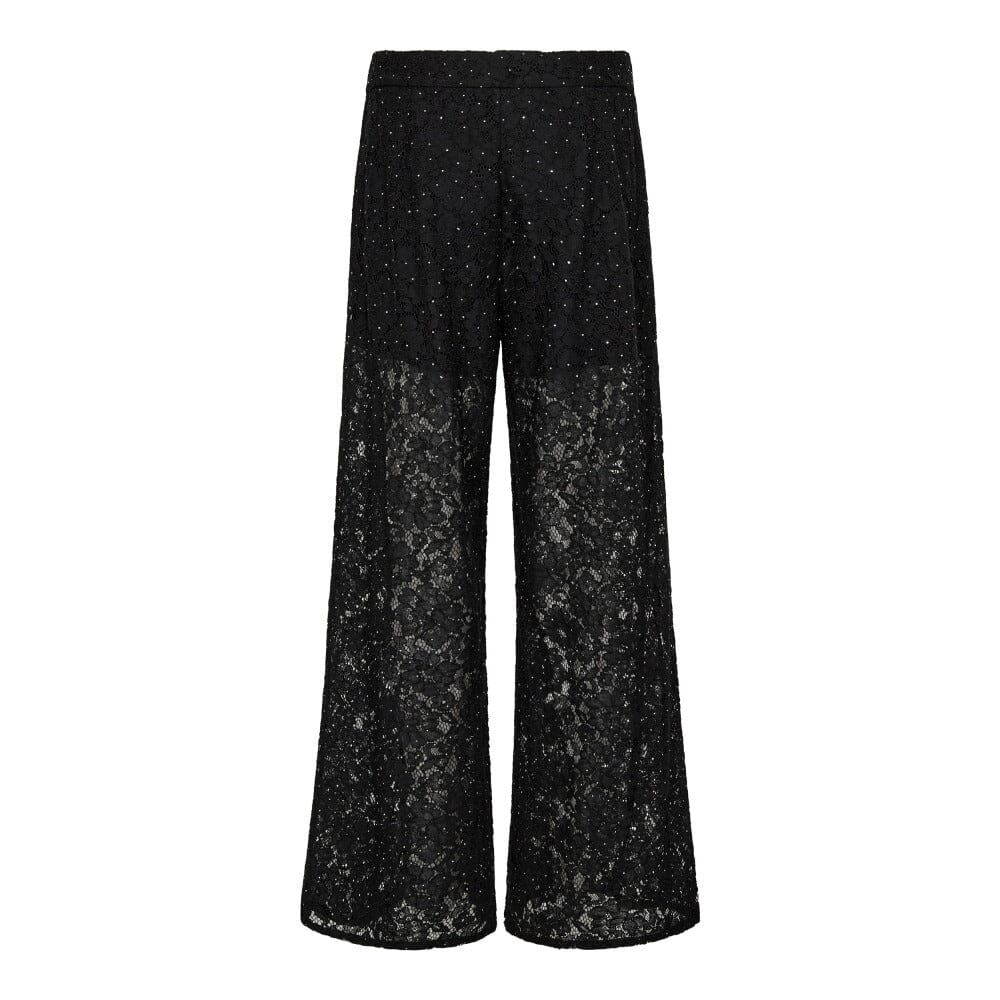 Co´Couture - Siacc Simili Lace Pant 31678 - 96 - Black Bukser