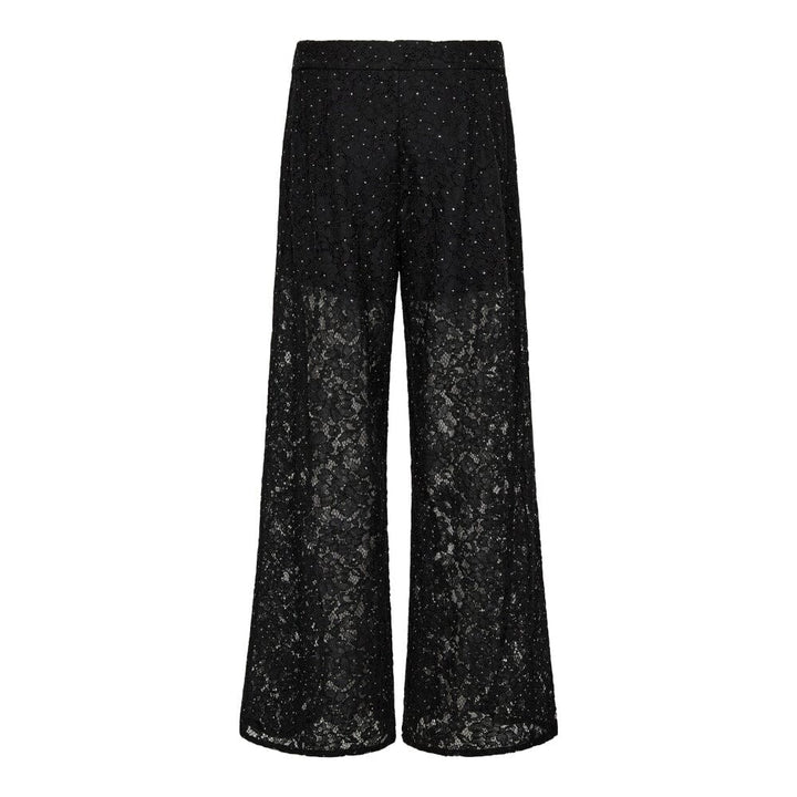Co´Couture - Siacc Simili Lace Pant 31678 - 96 - Black Bukser