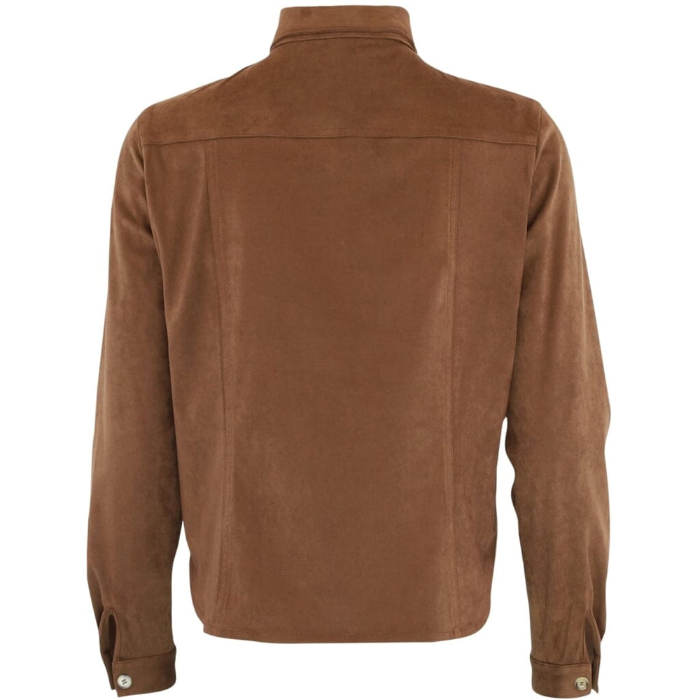 Continue - Ronja Suede 15031 - Brown Skjorter