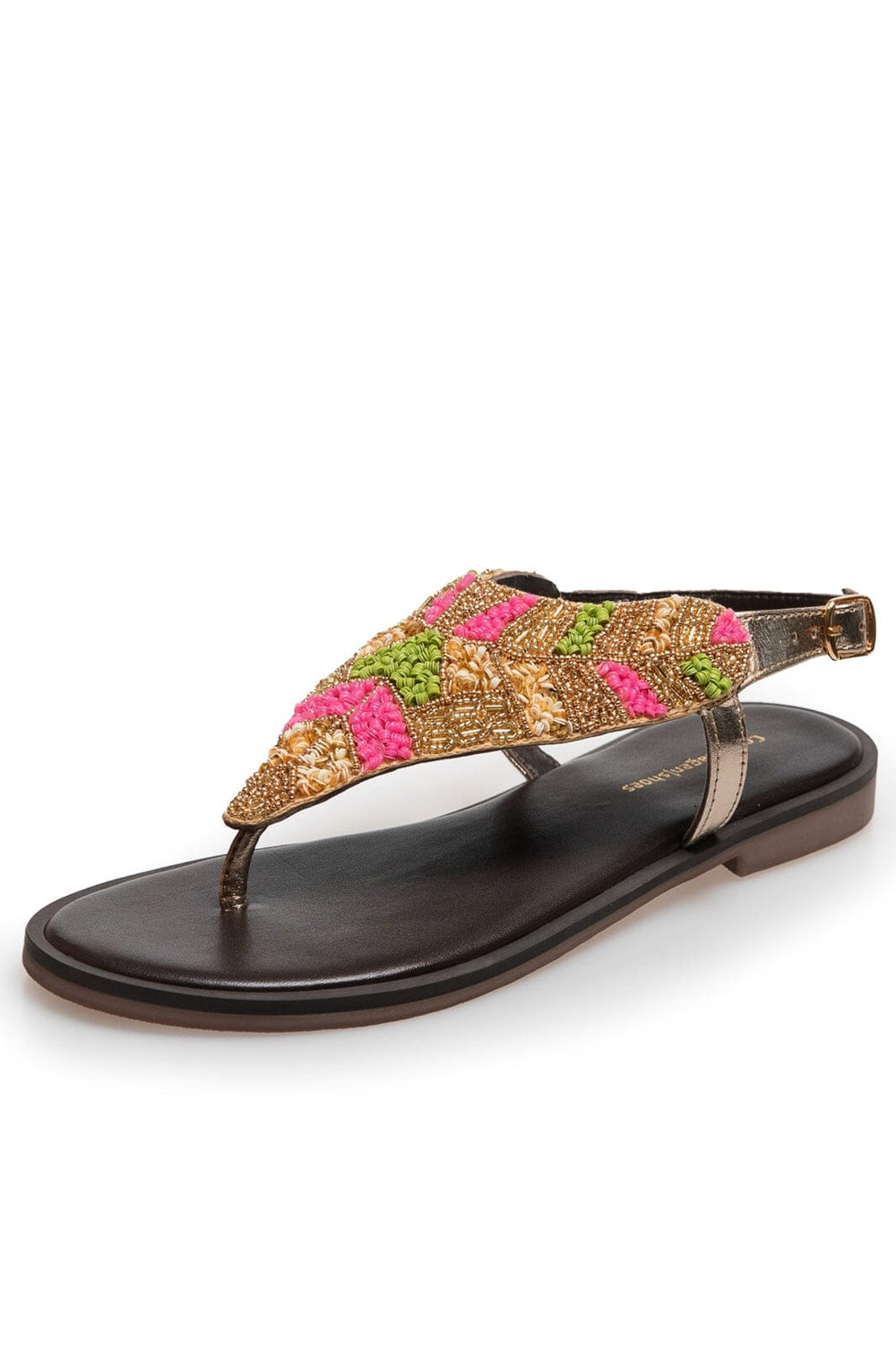 Copenhagen Shoes - Savannah - 196 Gold Multi Sandaler