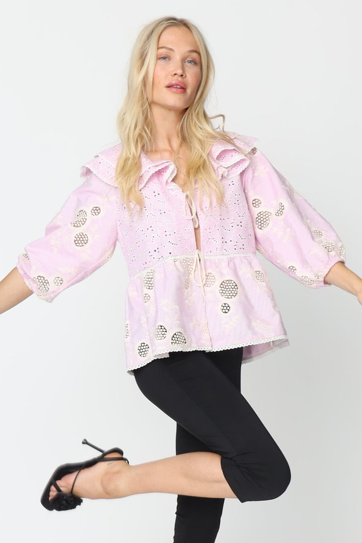 Cras - Sansacras Shirt C25116 - 4006 - 4006 Pink Stripe