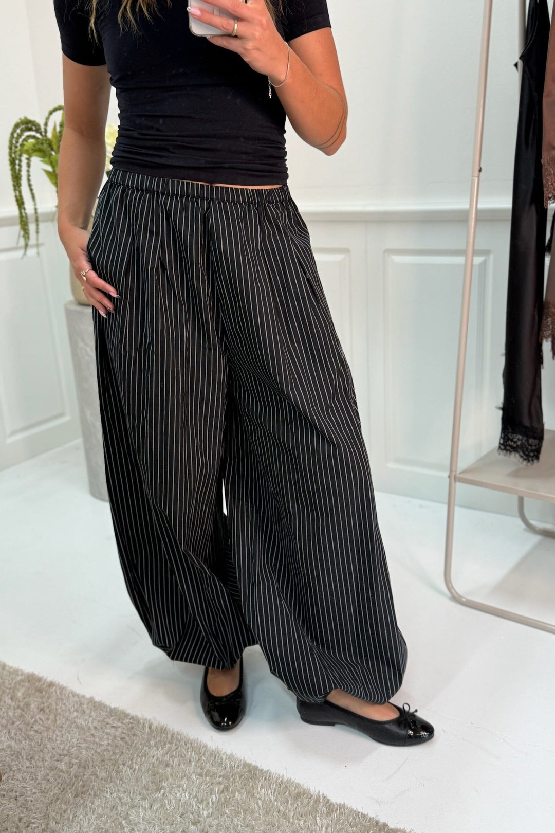 Dear Molly - ballon pants - black