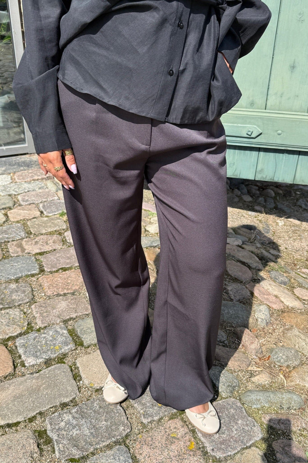 Dear Molly - Classic Pants 144829B - Black Bukser