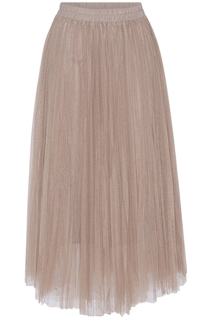 EMM Copenhagen - Celine Plisse Skirt - Camel