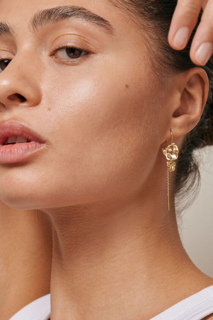 Enamel Copenhagen - Earring, Kim - 925S/Gp/M