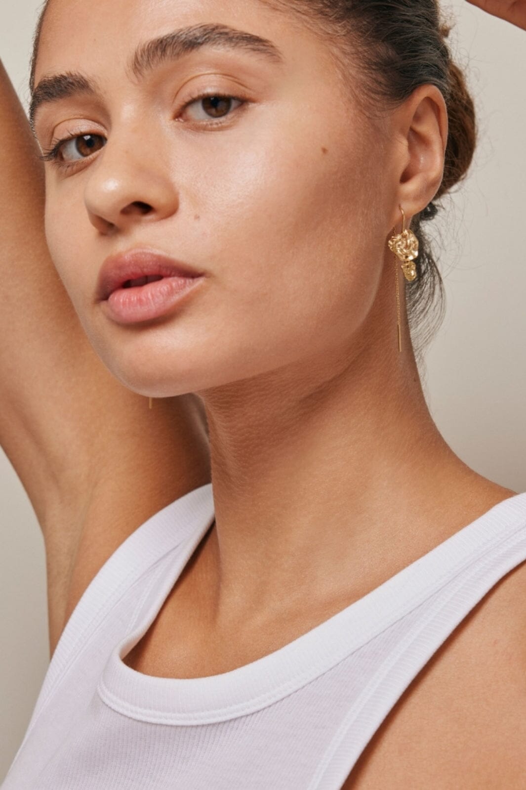 Enamel Copenhagen - Earring, Kim - 925S/Gp/M