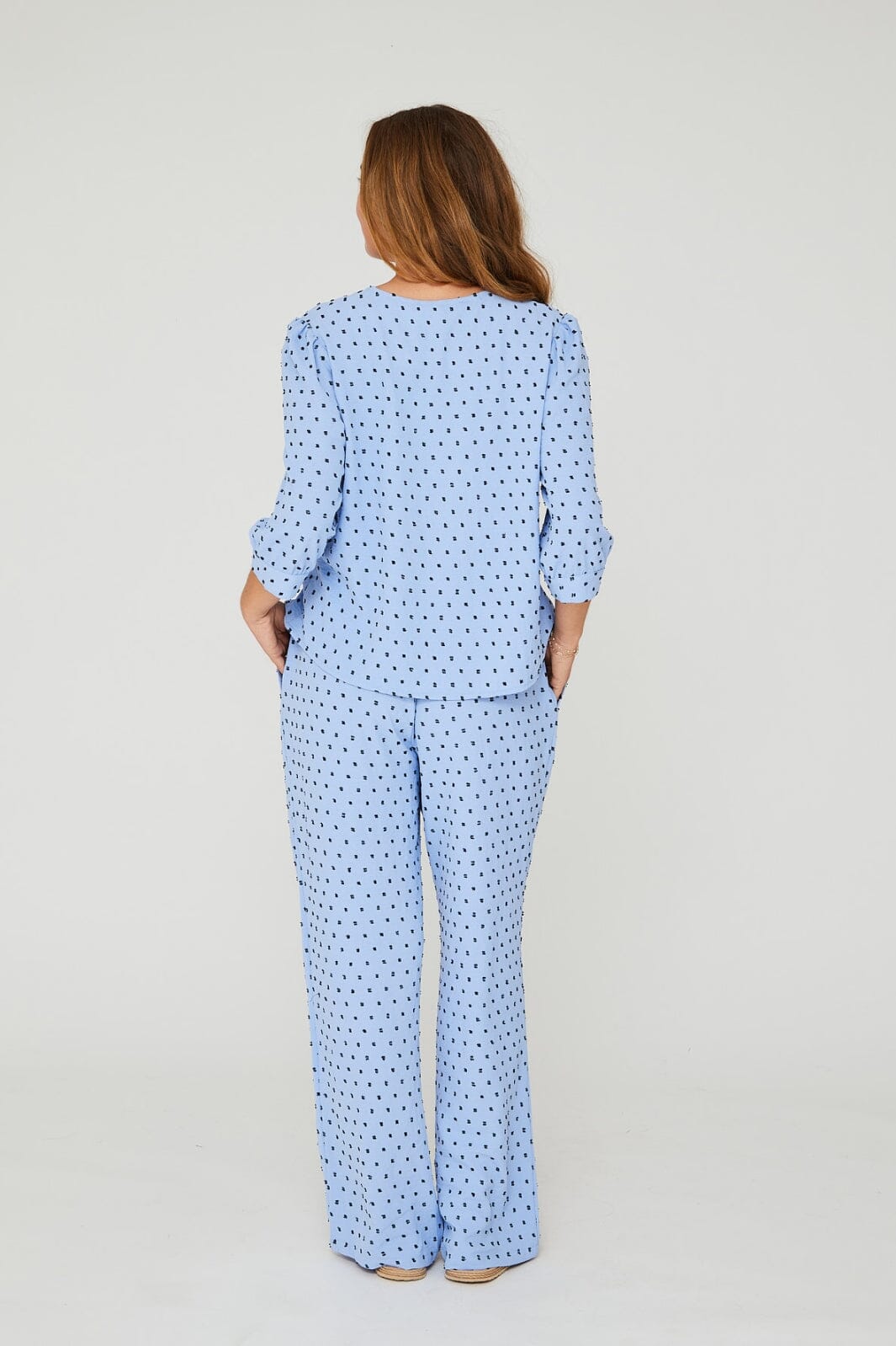 A-VIEW - Sif Pants - 282 Light Blue