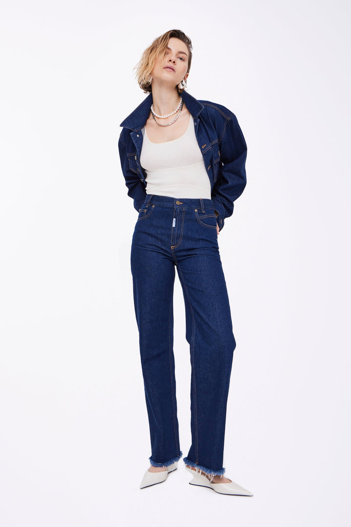 Forudbestilling - Ball - Baserena Jeans - 204027 Rinse Wash Jeans