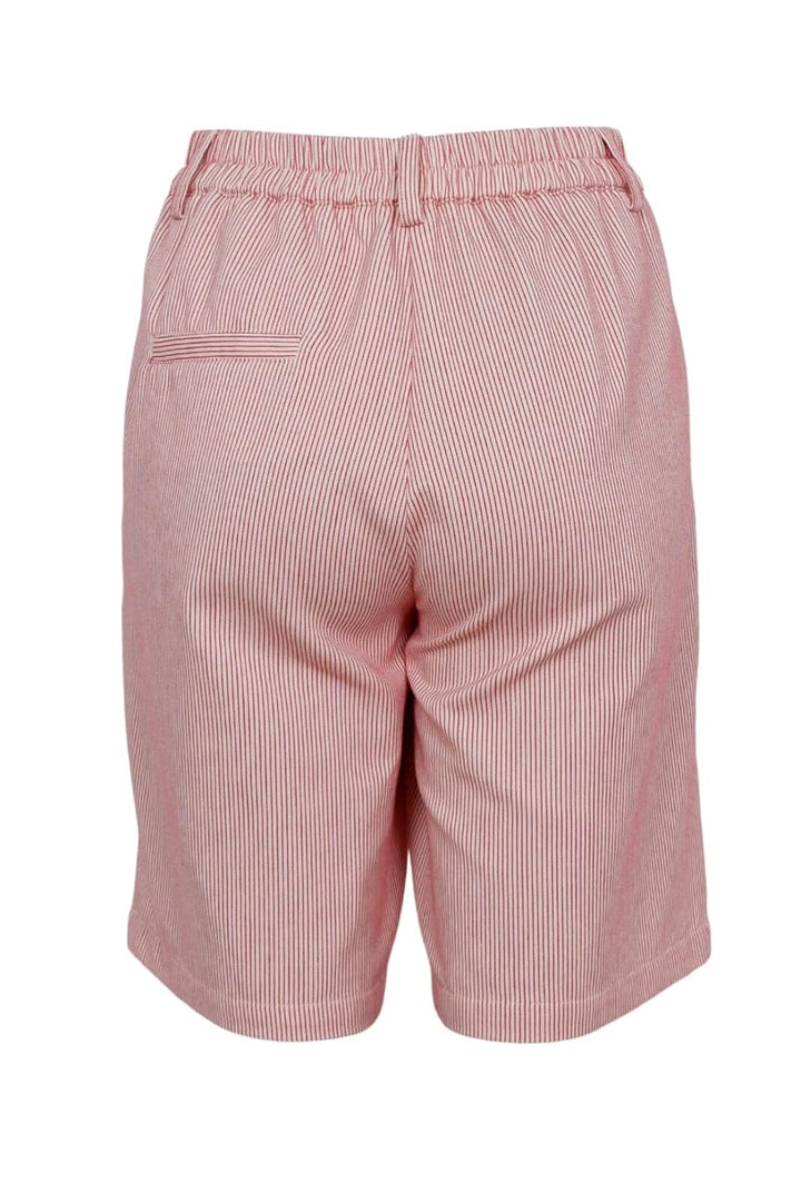 Forudbestilling - Black Colour - Bclolly Shorts 40872 - White Red