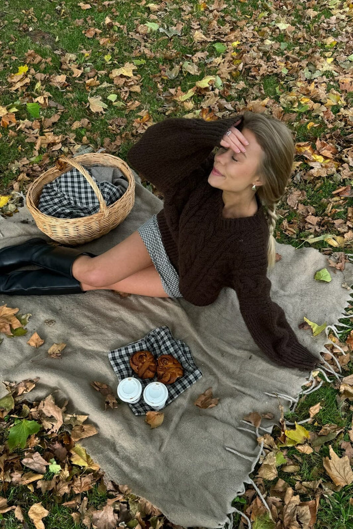 Forudbestilling - BYIC - Noraic Sweater - cbrown Chocolate Brown Sweatshirts