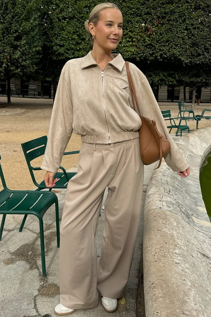 Forudbestilling - BYIC - Sarahic Short Jacket A23725 - beige Beige Jakker