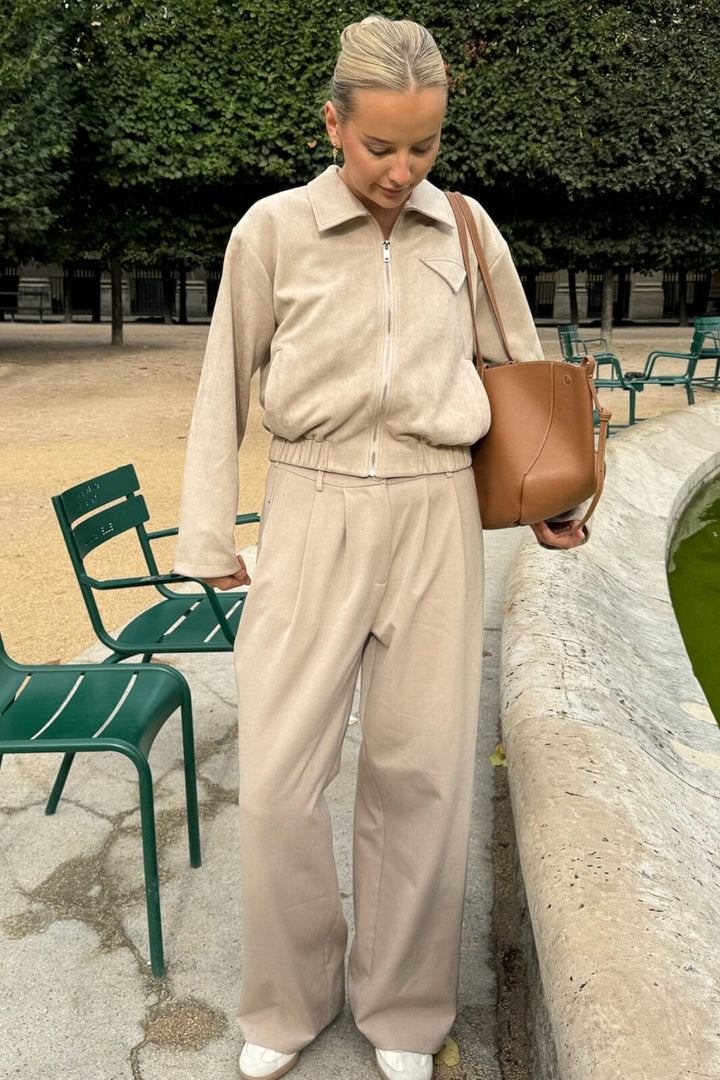 Forudbestilling - BYIC - Sarahic Short Jacket A23725 - beige Beige Jakker