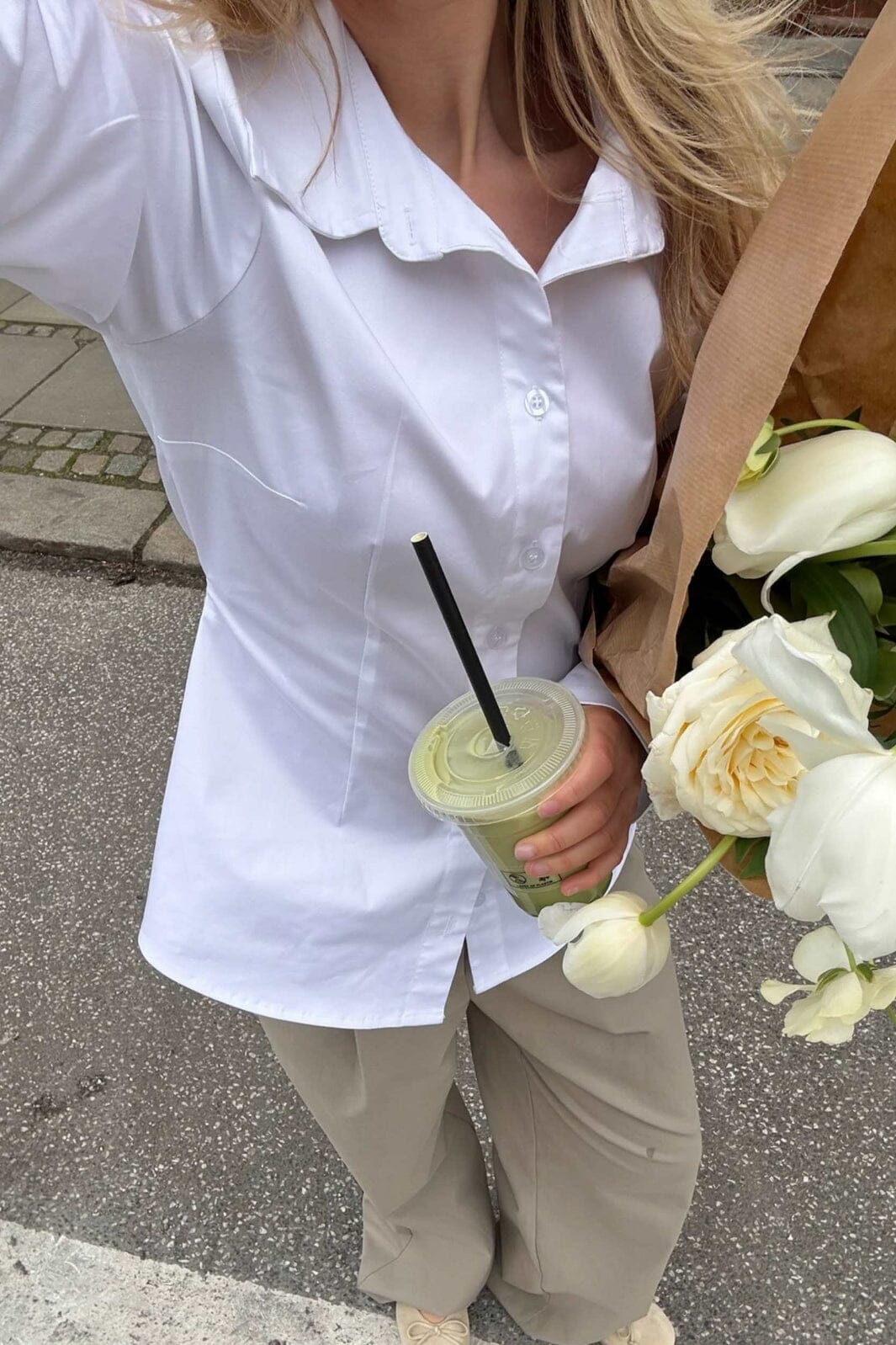 BYIC - Siljaic Shirt A23829 - White