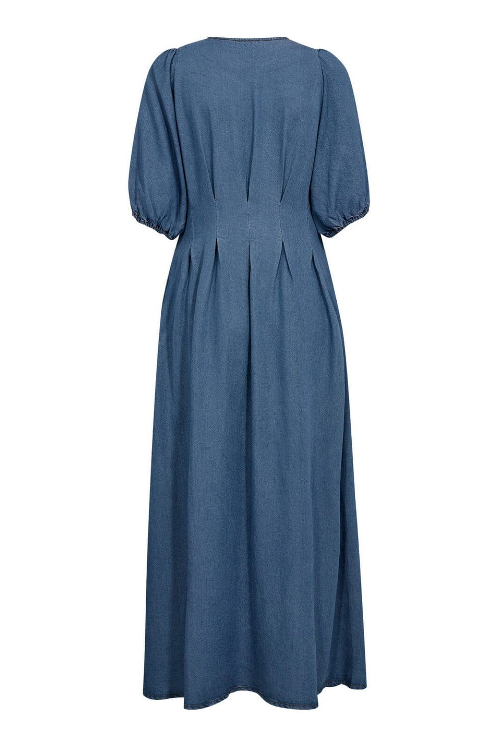 Co´Couture - Denimcc Pleat Dress 36535 - 552 - Denim Blue