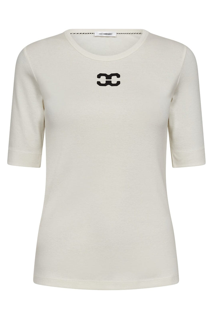 Forudbestilling - Co´couture - Grannycc Logo Tee 33101 - 11 Off White T-shirts