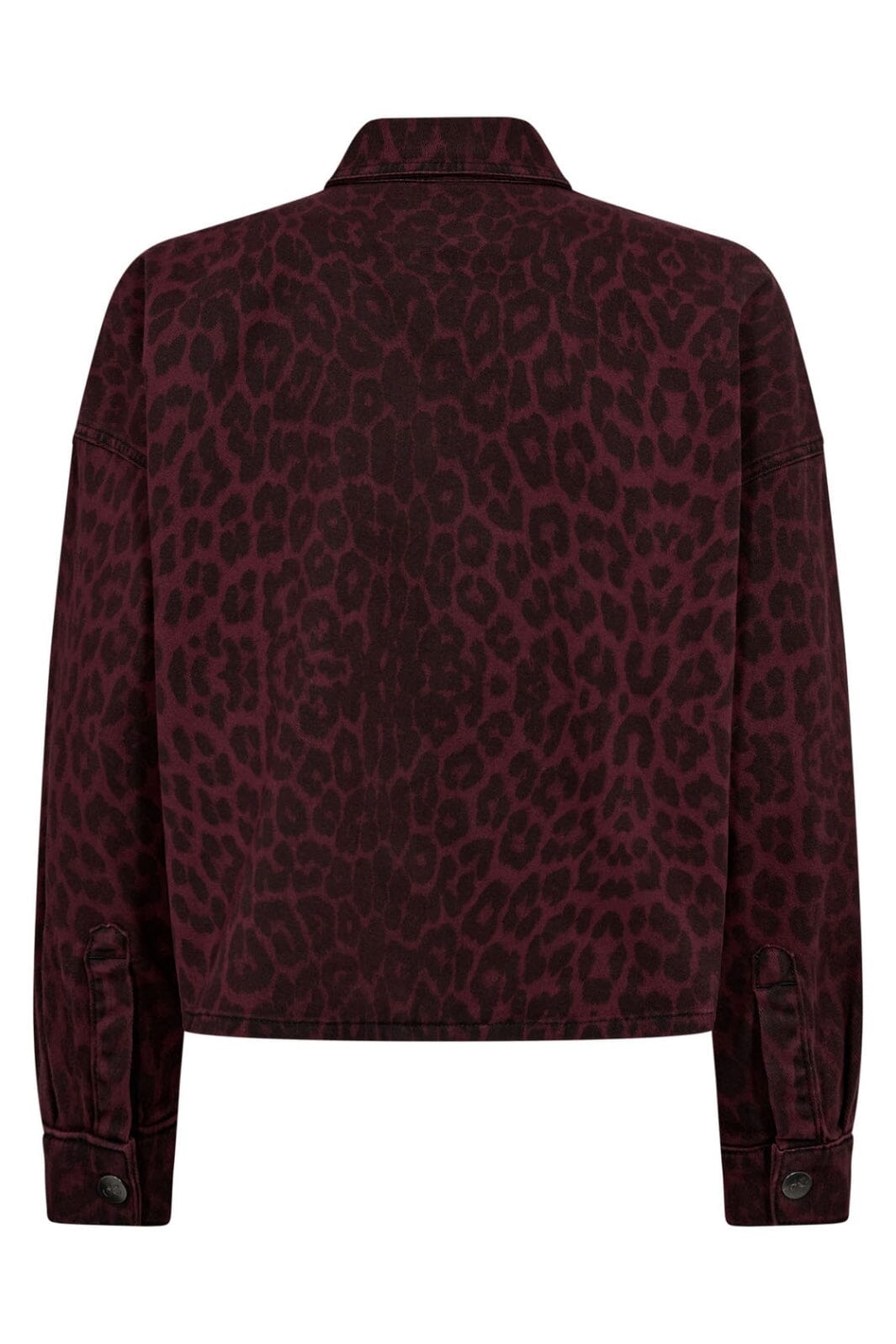 Co´Couture - Leocc Denim Crop Shirt 35931 - 87 - Winered