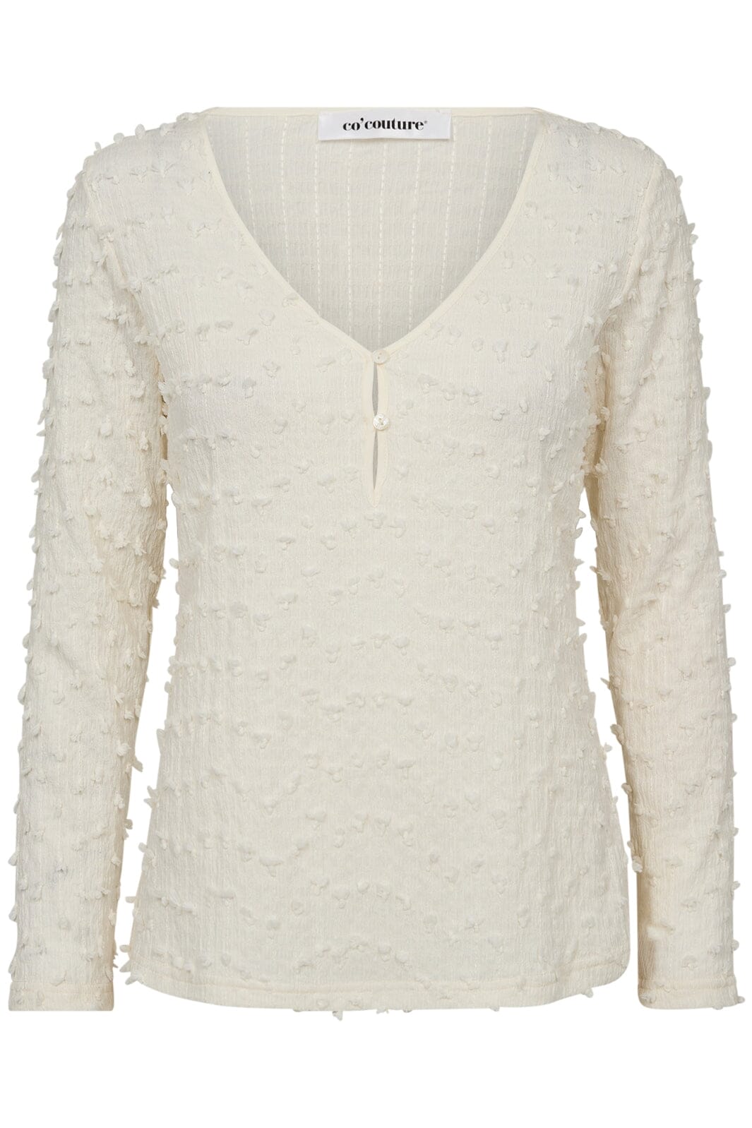 Forudbestilling - Co´couture - Pompomcc Blouse 33125 - 11 Off White T-shirts