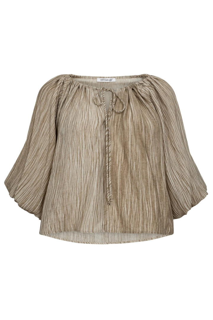 Co´couture - Softcc Dye Puff Blouse 35492 - 154 Walnut